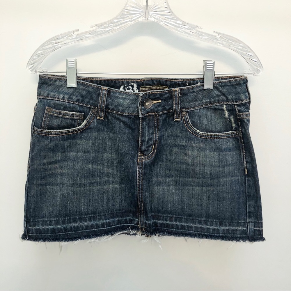 Bullhead Denim Mini Skirt